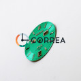 Циферблат для годинника Orient 3 Stars бірюзовий CO-006 - 4